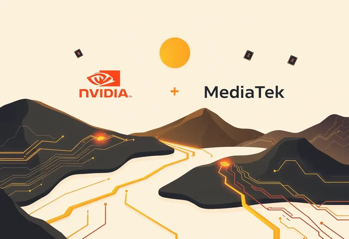 Nvidia инвестирует 3,5 млрд долларов в MediaTek для совместного производства ИИ-чипов