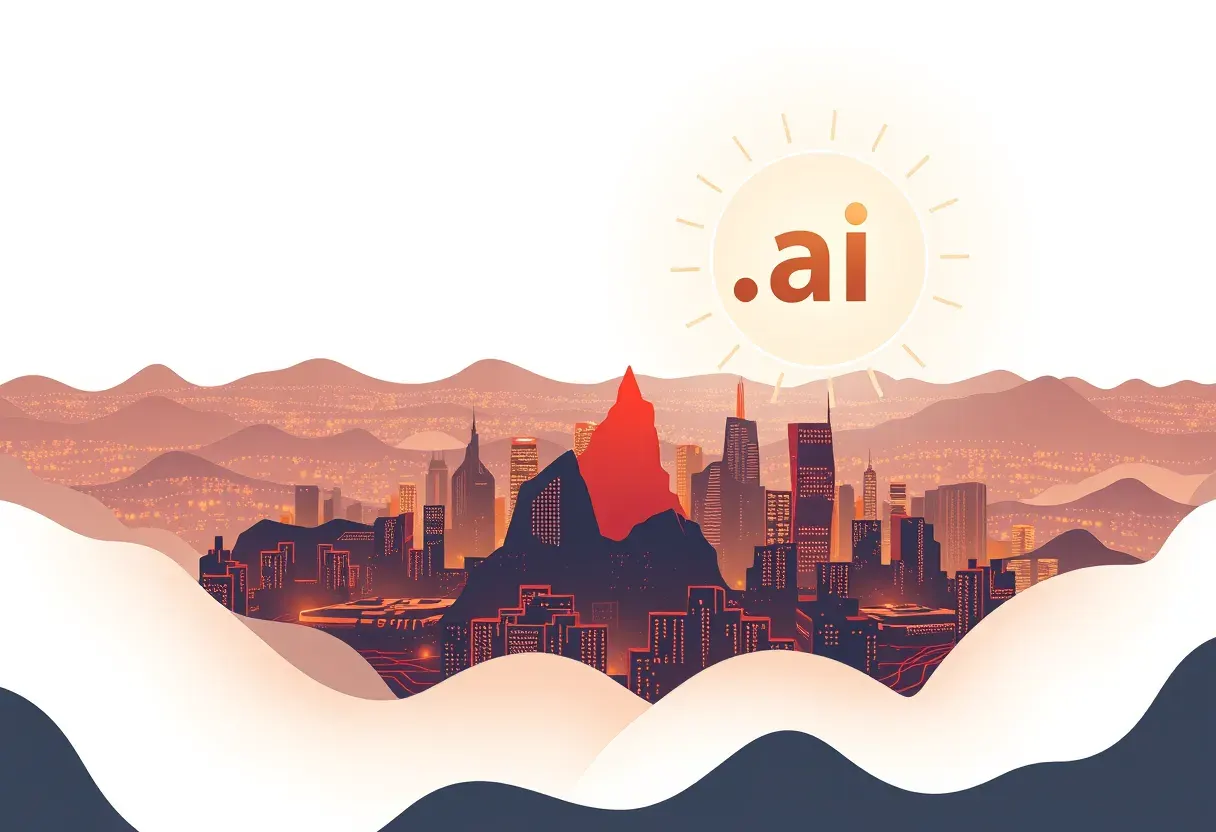 Доменная зона .ai впервые обогнала .com по средней стоимости