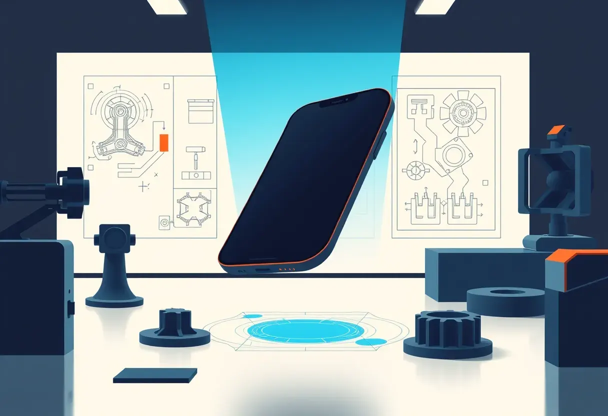 Apple использовала ИИ и 3D-печать при разработке складного iPhone